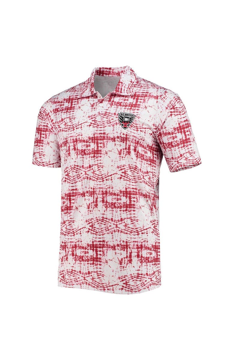 ANTIGUA Men's Antigua Red D.C. United Vivid Polo, Alternate, color, Red