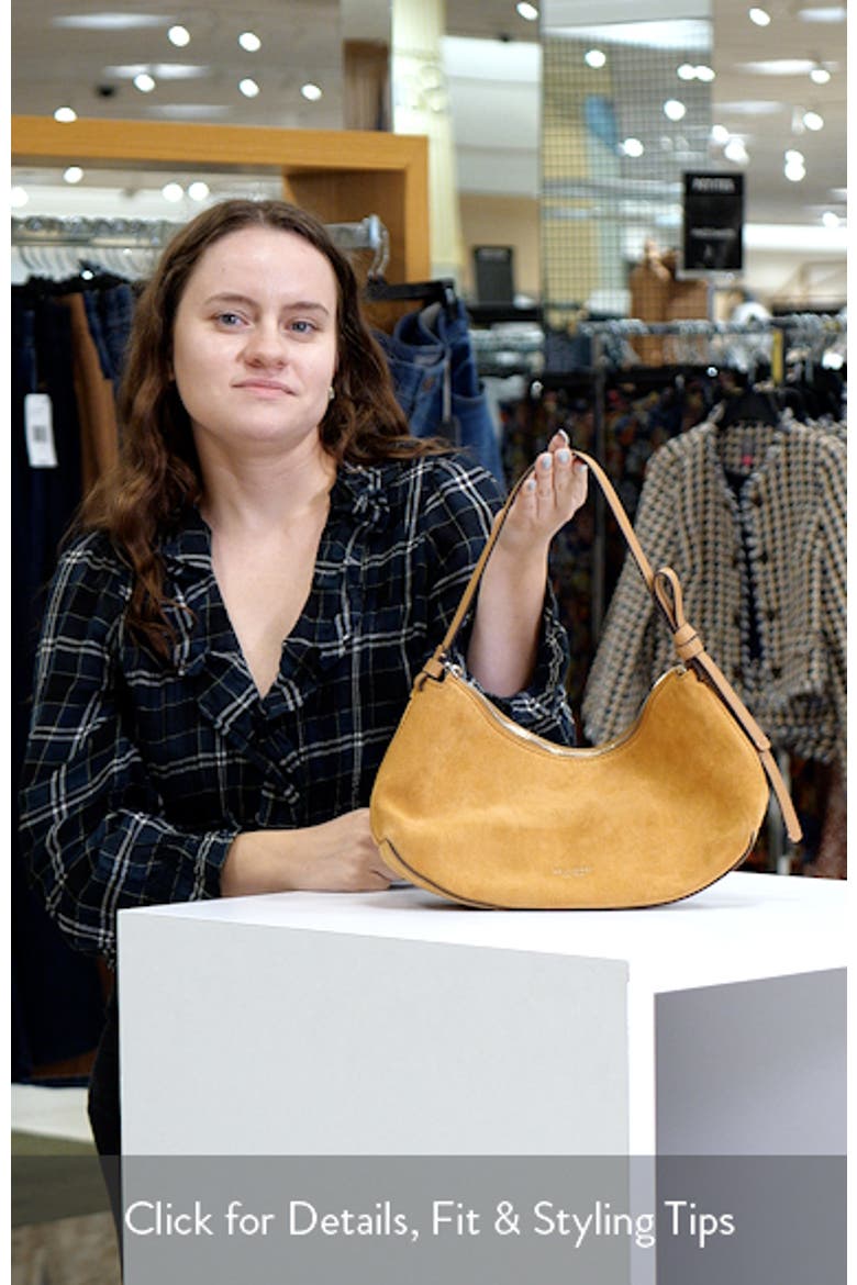 loop suede shoulder bag video