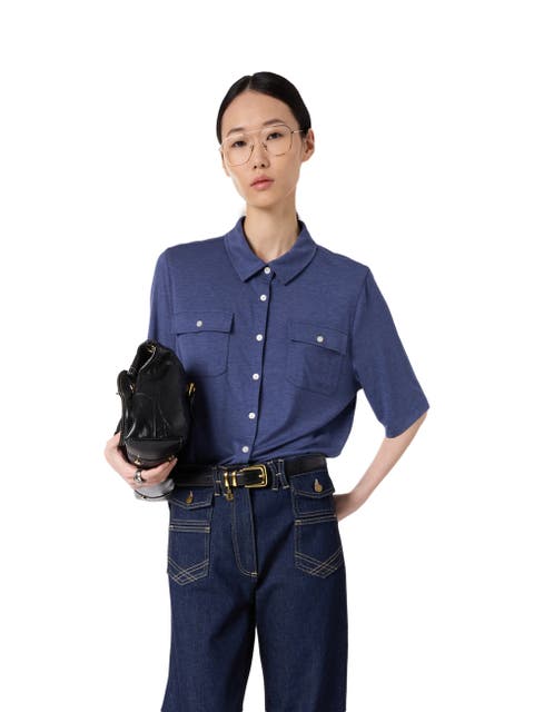 Myla Polo Collar Shirt