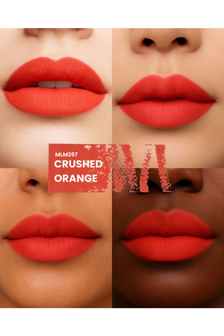 Change Agent Matte Lipstick, Alternate, color, CRUSHED ORANGE