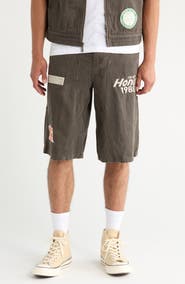 HONOR THE GIFT Cotton Twill Carpenter Shorts