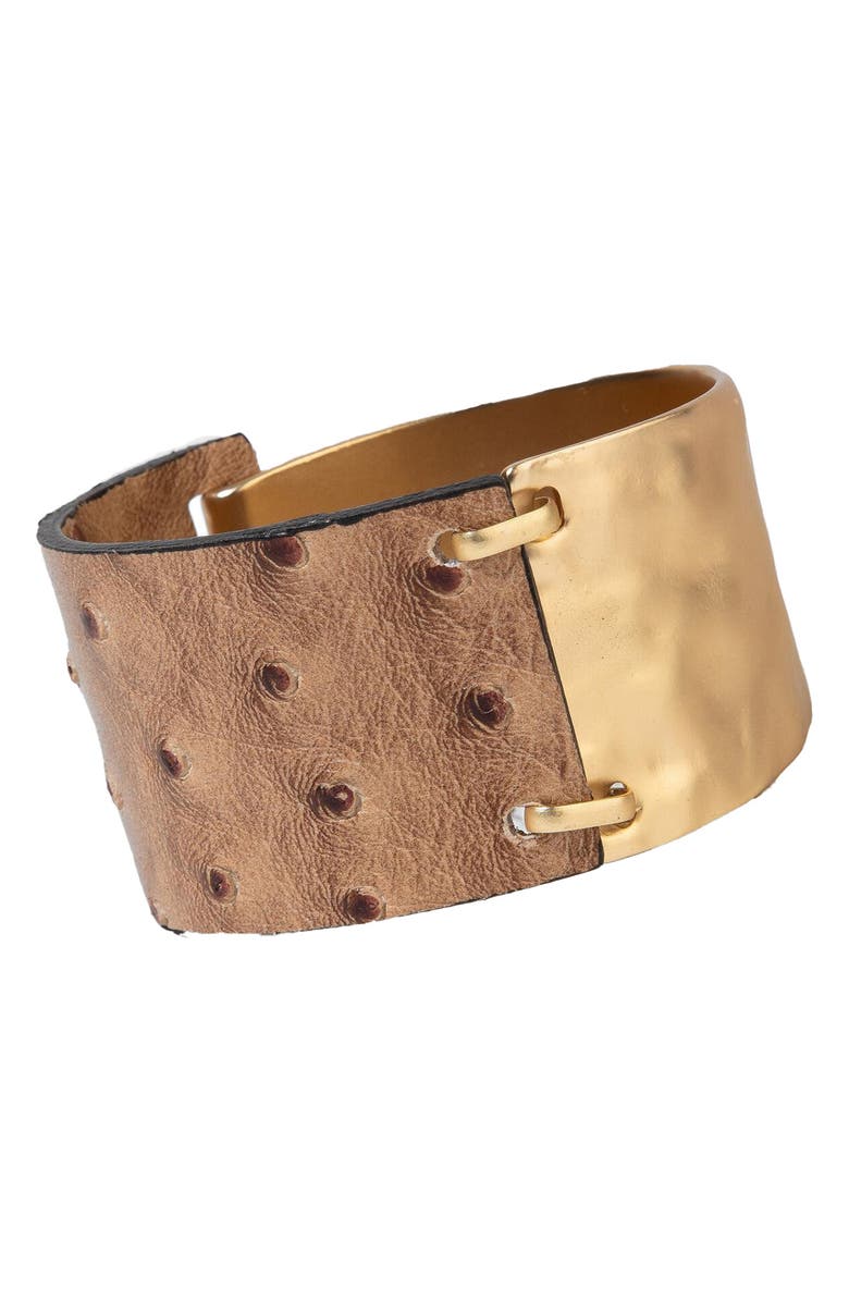 SAACHI Aileen Cuff Bracelet, Main, color,