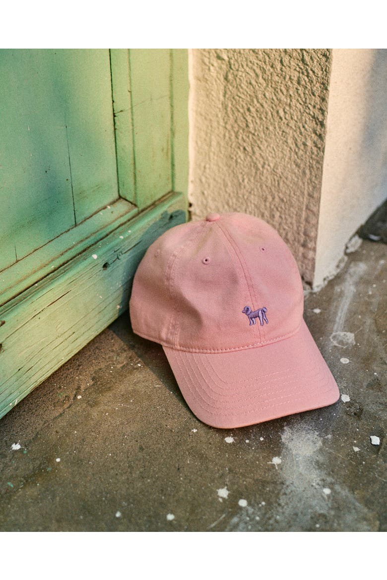 "Pan Pan" Baseball Cap, Alternate, color, Light Pink