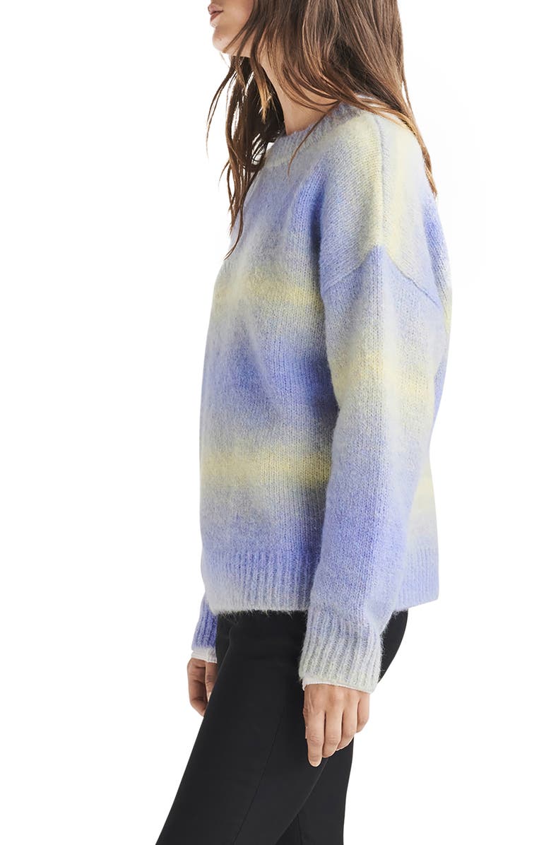 rag & bone Holly Ombré Stripe Alpaca Blend Sweater, Alternate, color, 