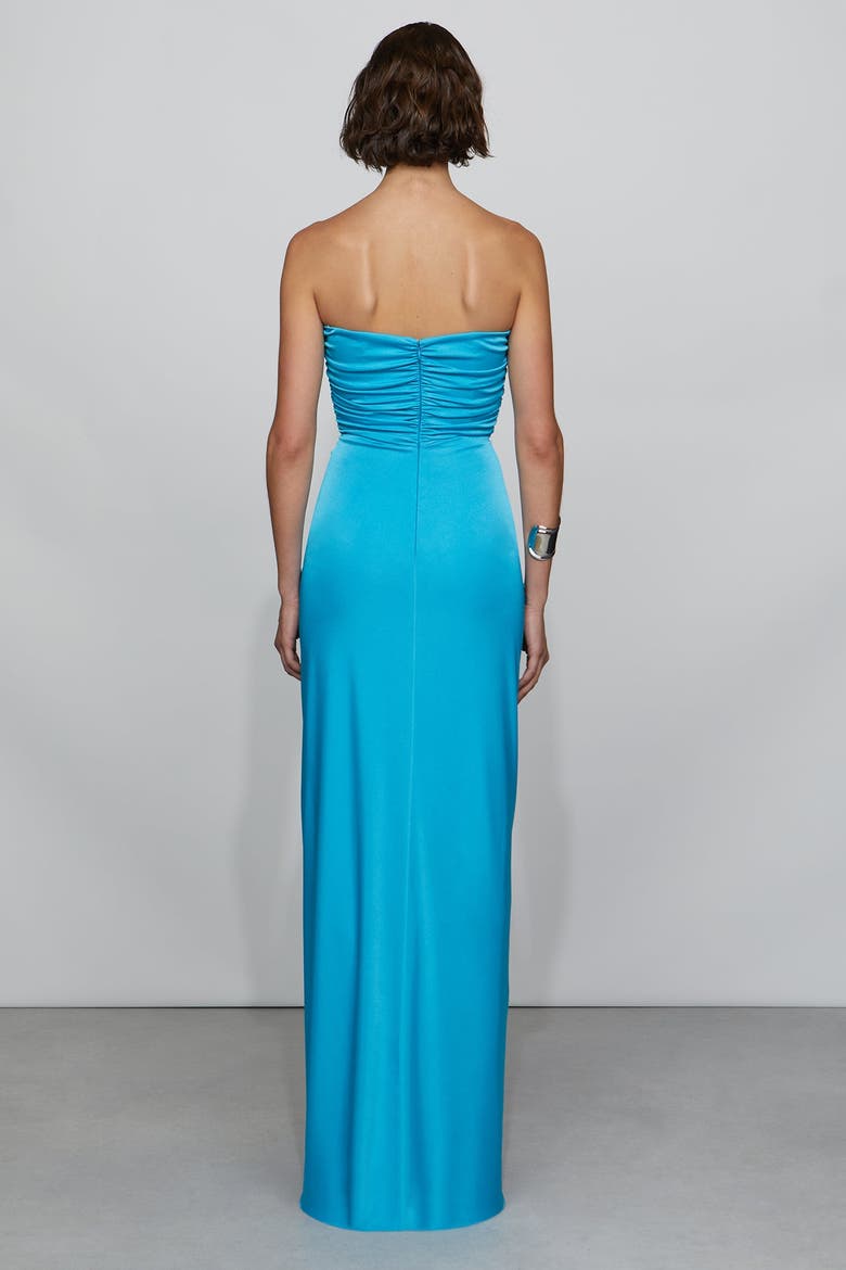 Corinne Gown, Alternate, color, Turquoise