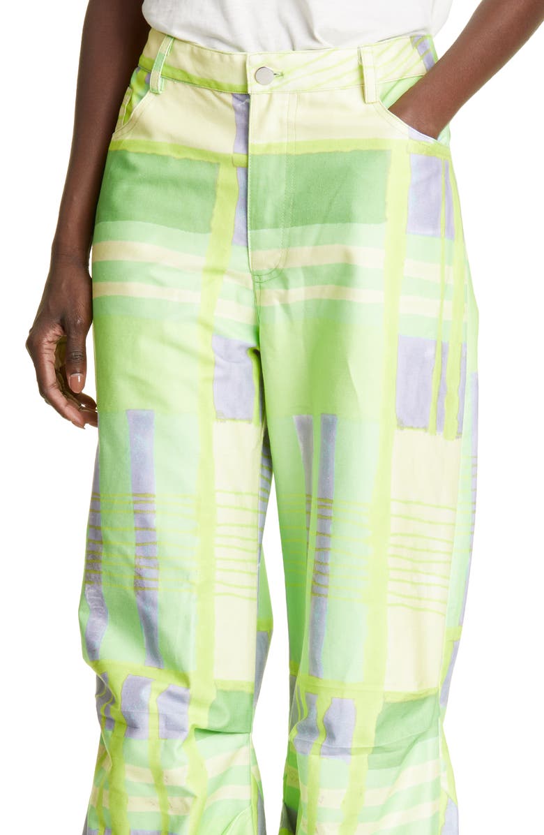 Collina Strada CR8 High Waist Wide Leg Jeans, Alternate, color,