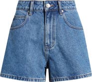 Princess Polly Tropicana High Waist Denim Shorts
