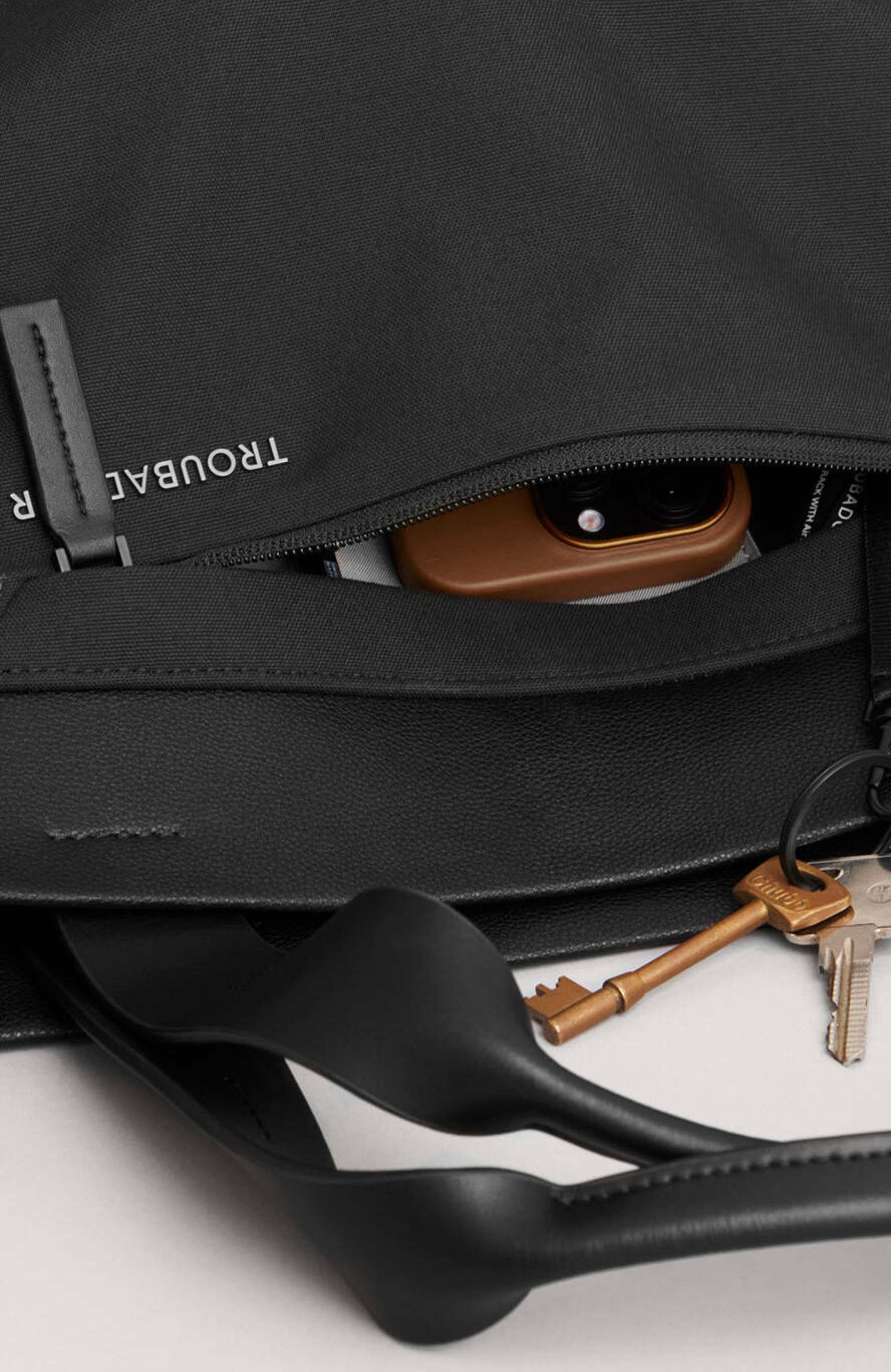 Troubadour Apex Everyday Tote, Alternate, color, Black