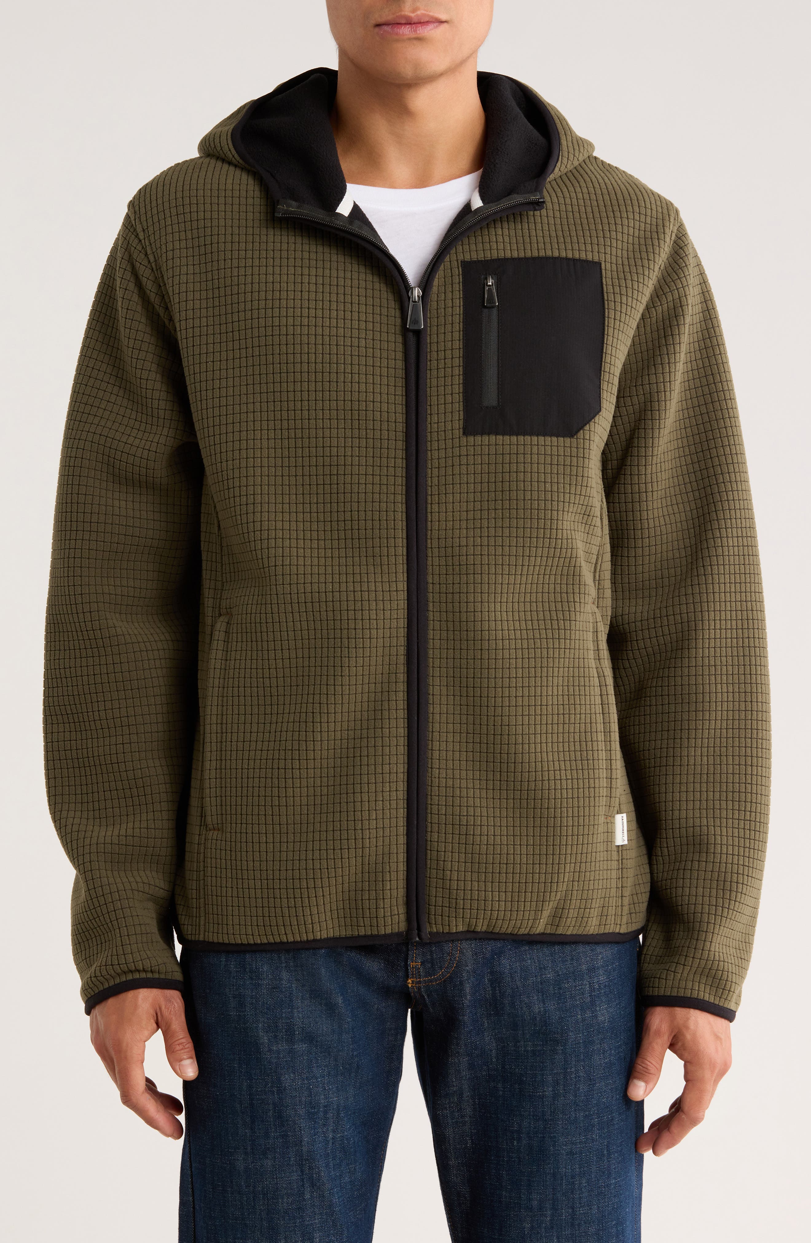 Alpine Texture Fleece Hoodie - image 3
