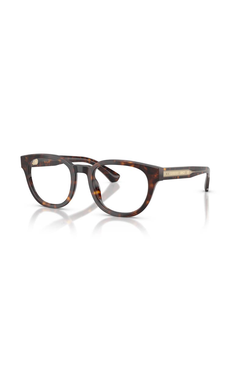 Burberry 51mm Round optical glasses, Main, color, Brown