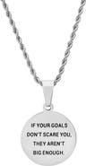 HMY JEWELRY Goals Necklace