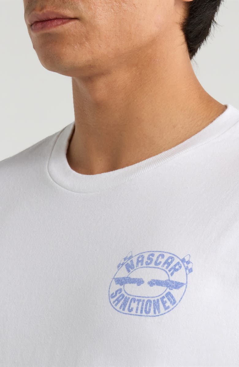 Junk Food Daytona USA Graphic T-Shirt, Alternate, color, White