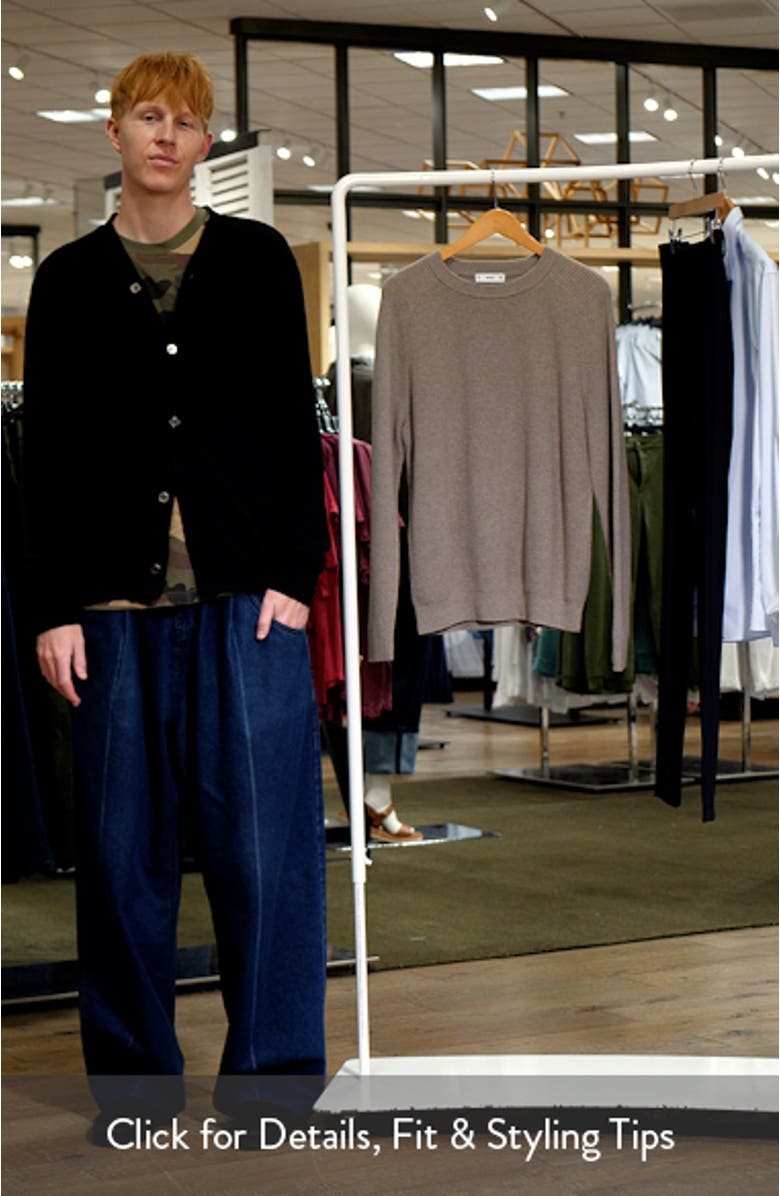 Rib Sleeve Sweater, sales video thumbnail