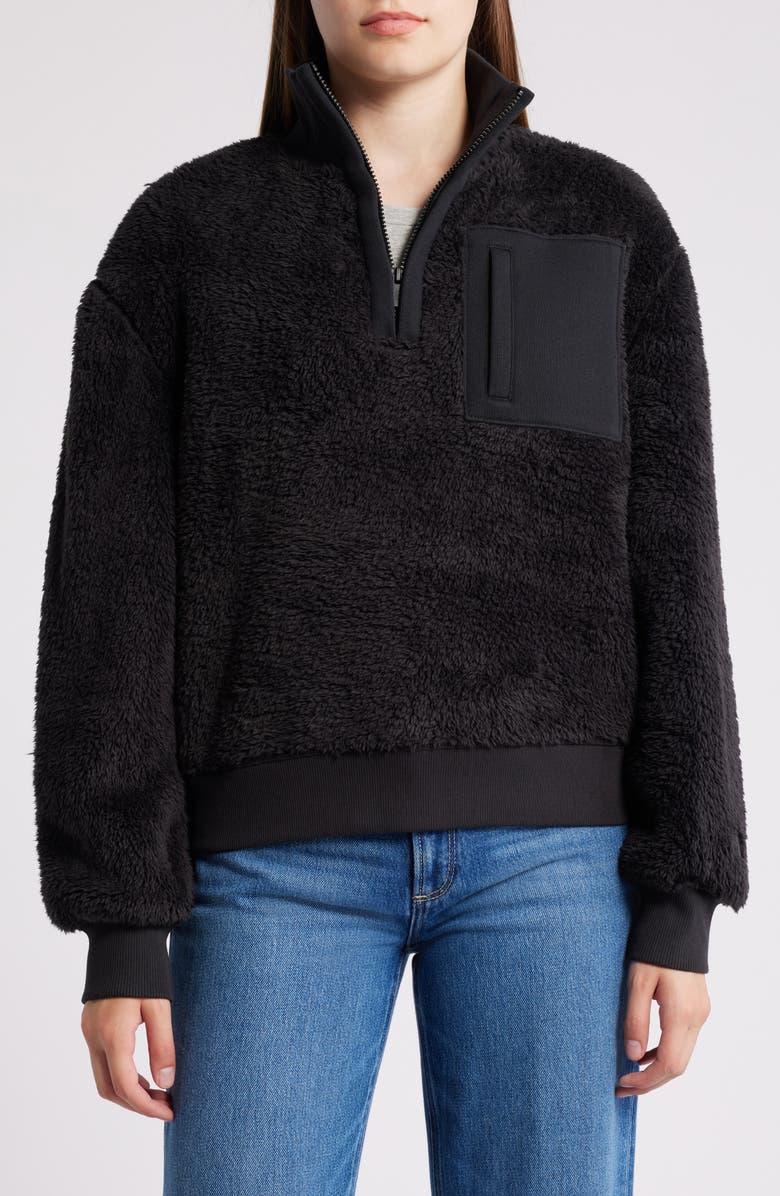 UGG<sup>®</sup> Janeann Half Zip Pullover, Alternate, color,