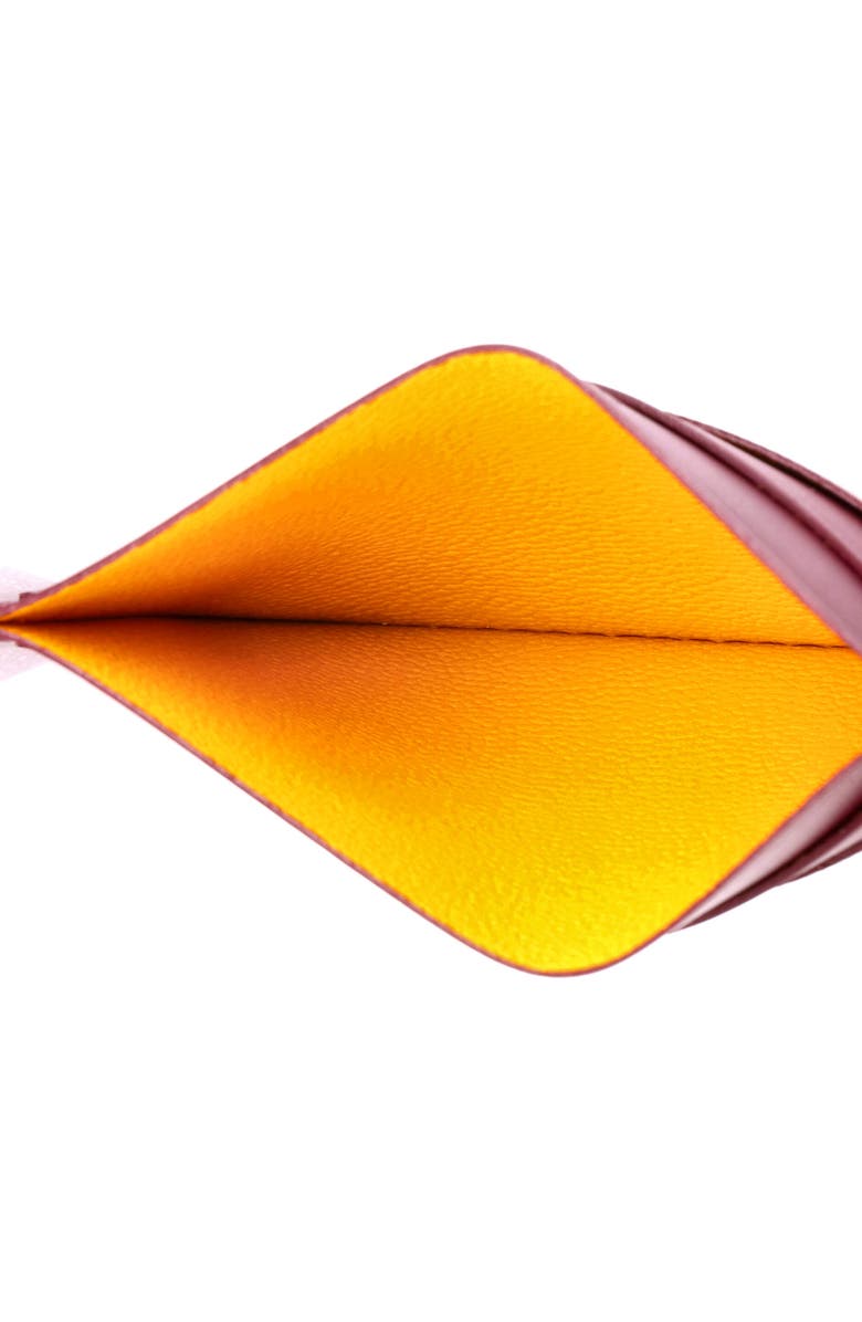 Pre-Owned Goyard Saint Sulpice Card Holder Coated Canvas, Alternate, color, Red