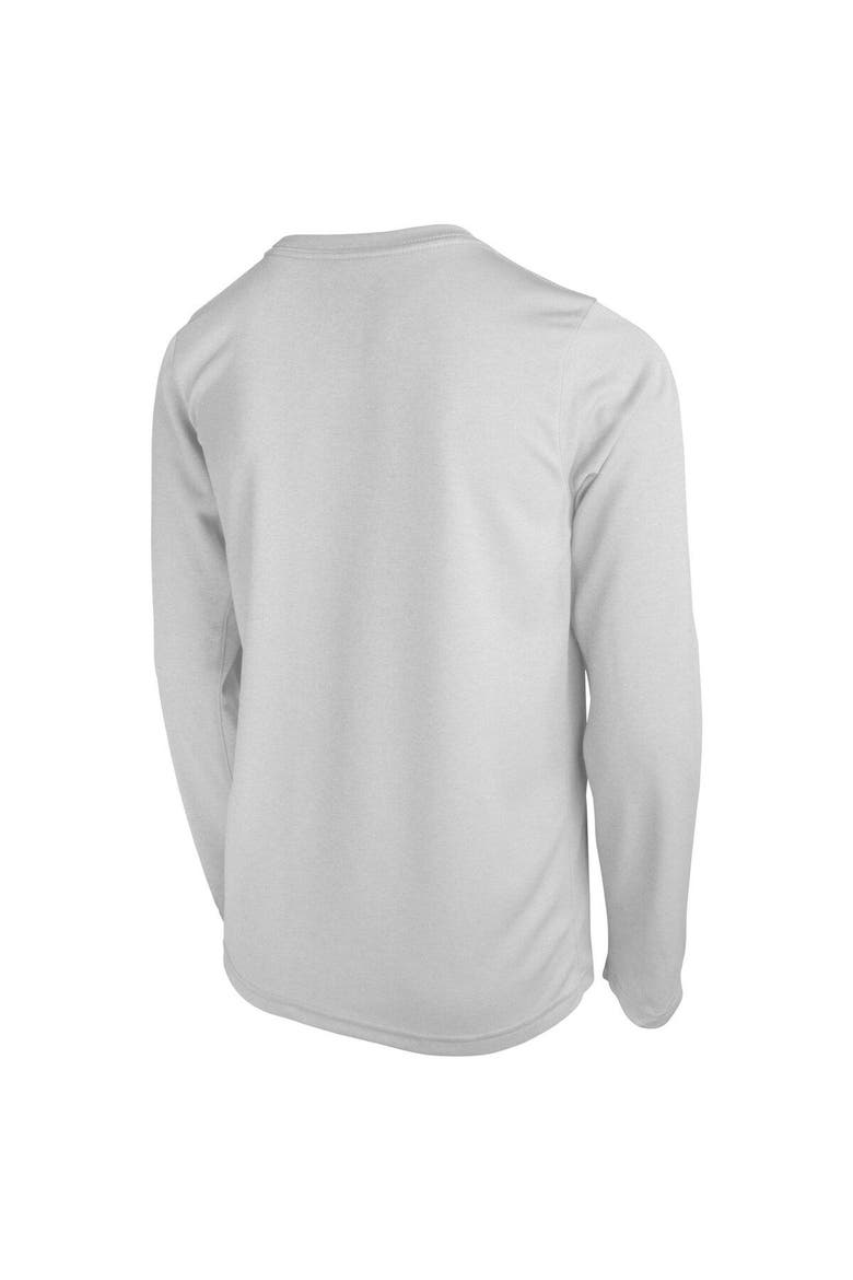 Youth Nike White Loyola Chicago Ramblers Ball In Bench Long Sleeve T-Shirt, Alternate, color, White