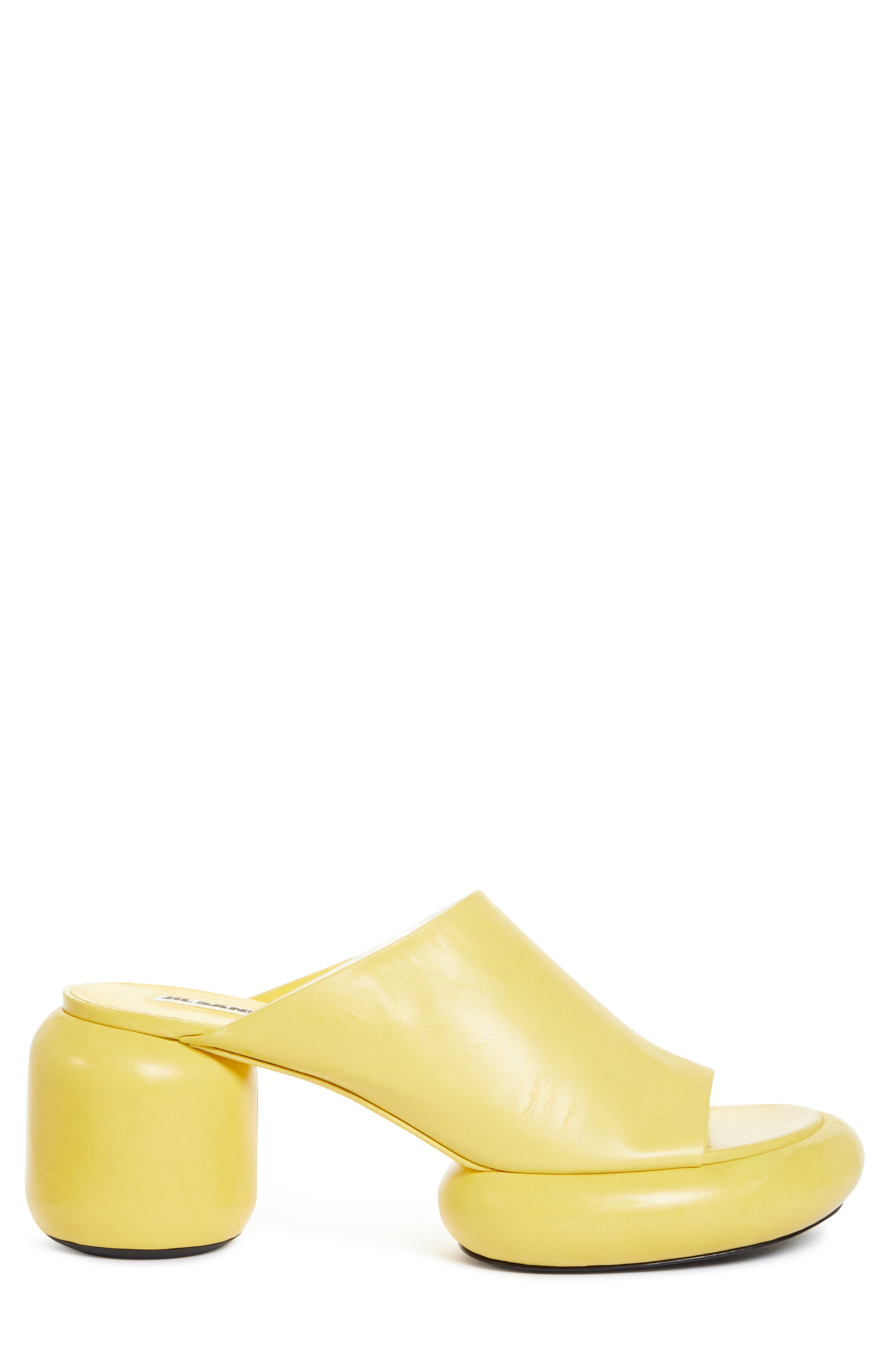 Jil Sander Round Platform Sandal, Alternate, color, 