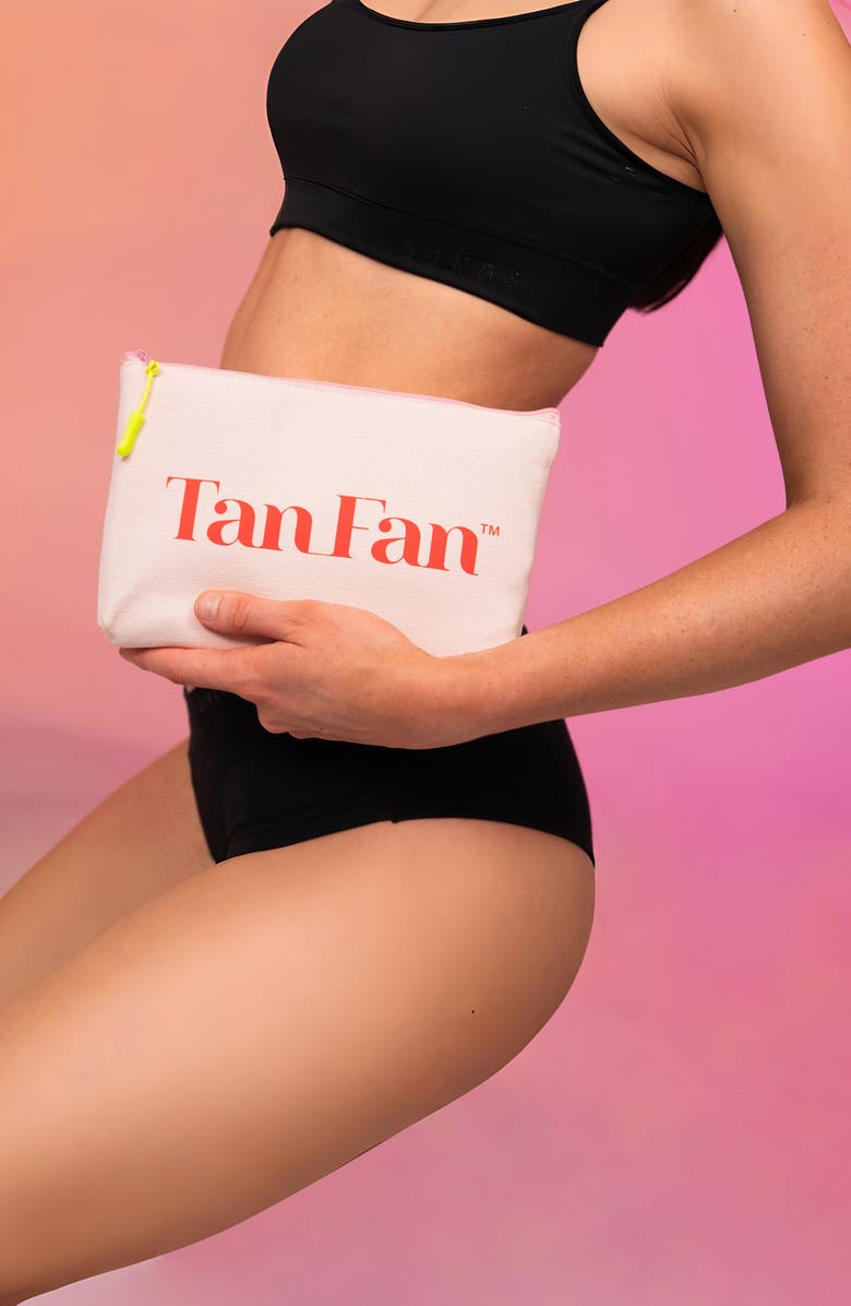 Tan Fan Self Tan Sleep Sac in Pink, Alternate, color,