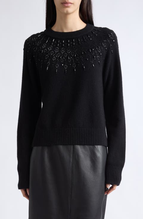 Harold Embellished Wool Sweater