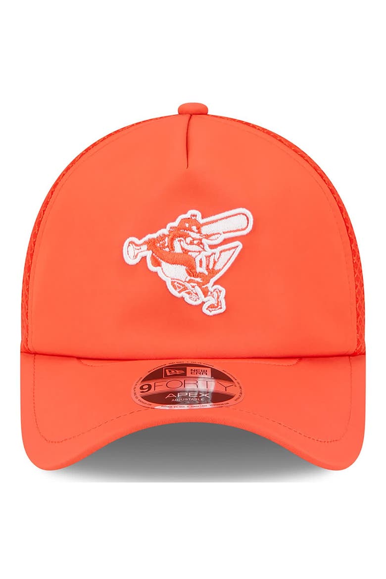 Men's New Era Orange Baltimore Orioles 2026 Batting Practice Alternate Apex 9FORTY Adjustable Hat, Alternate, color, Orange