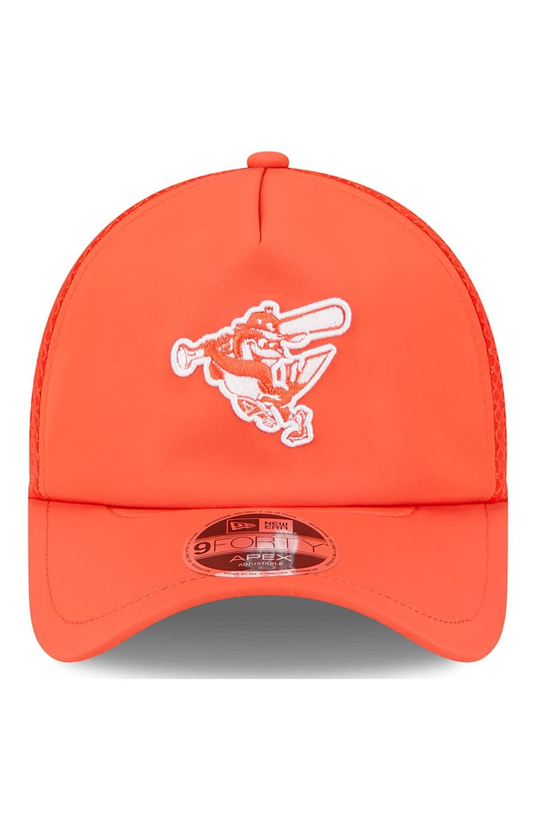 New Era Men's New Era Orange Baltimore Orioles 2026 Batting Practice Alternate Apex 9FORTY Adjustable Hat, Alternate, color, Orange