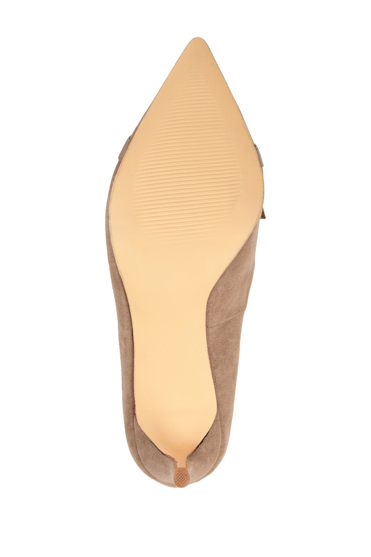 JOURNEE Marek Ruffle Pump, Alternate, color, TAUPE