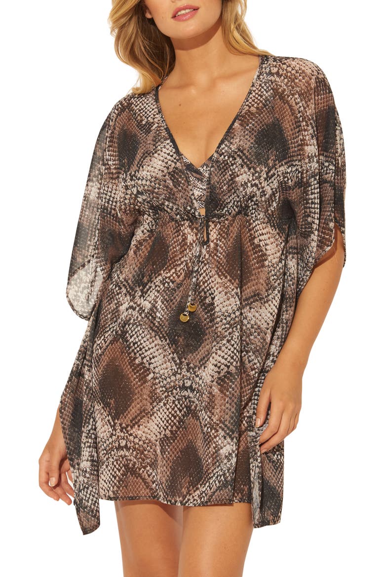Skin Games Caftan, Main, color, SNAKE