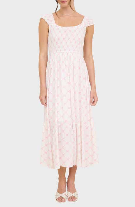 Blu Pepper Bow Print Sundress