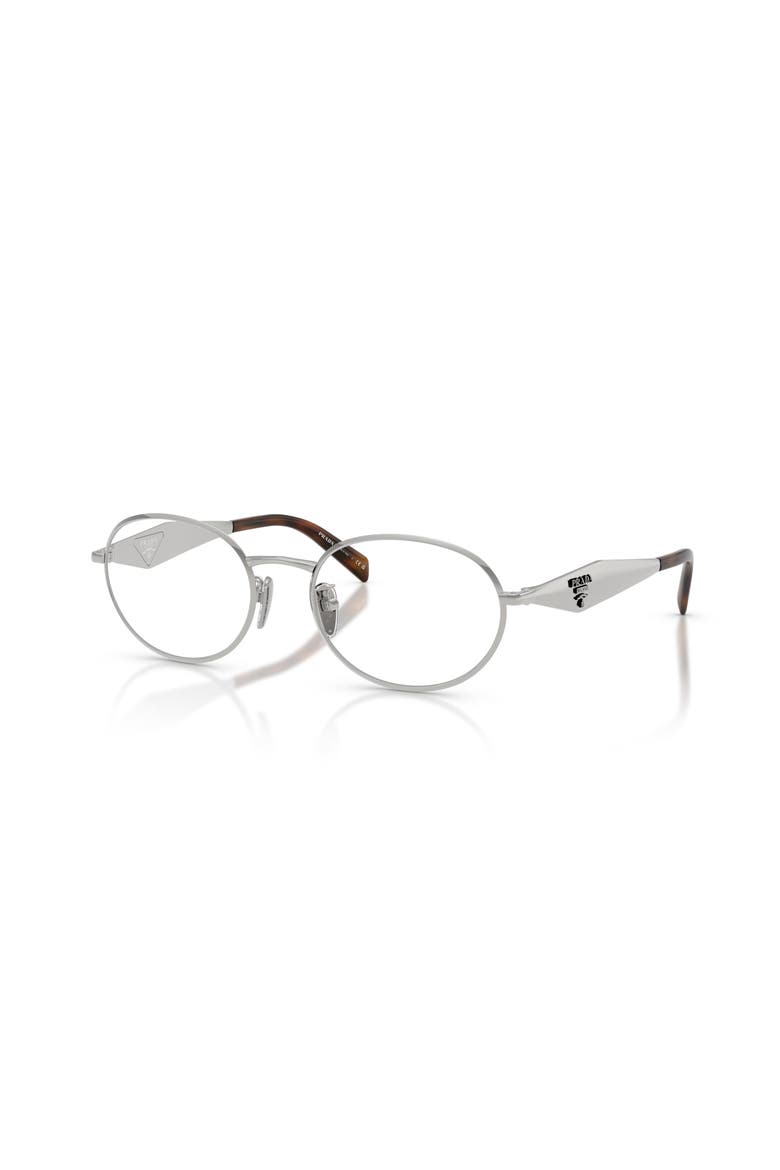 54mm Oval optical glasses, Main, color, Silver