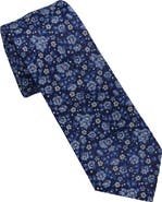 Ben Sherman Floral Jacquard Slim Tie
