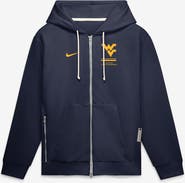 Nike Men's Nike  Navy West Virginia Mountaineers 2026 Sideline Standard Issue Dri-FIT Full-Zip Hoodie