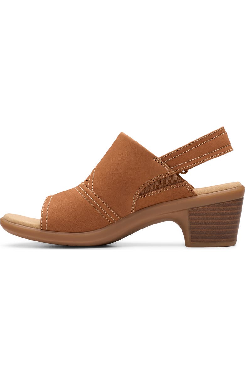 Clarks<sup>®</sup> Emily 2 Mist Slingback Sandal, Alternate, color, Tan Nubuck