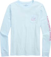 vineyard vines Whale Graphic Long Sleeve Pocket T-Shirt