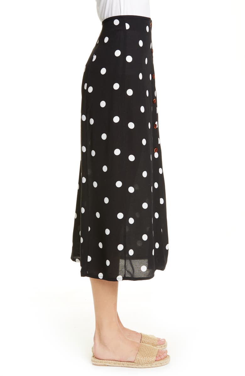 Free People Retro Love Midi Skirt, Alternate, color, 