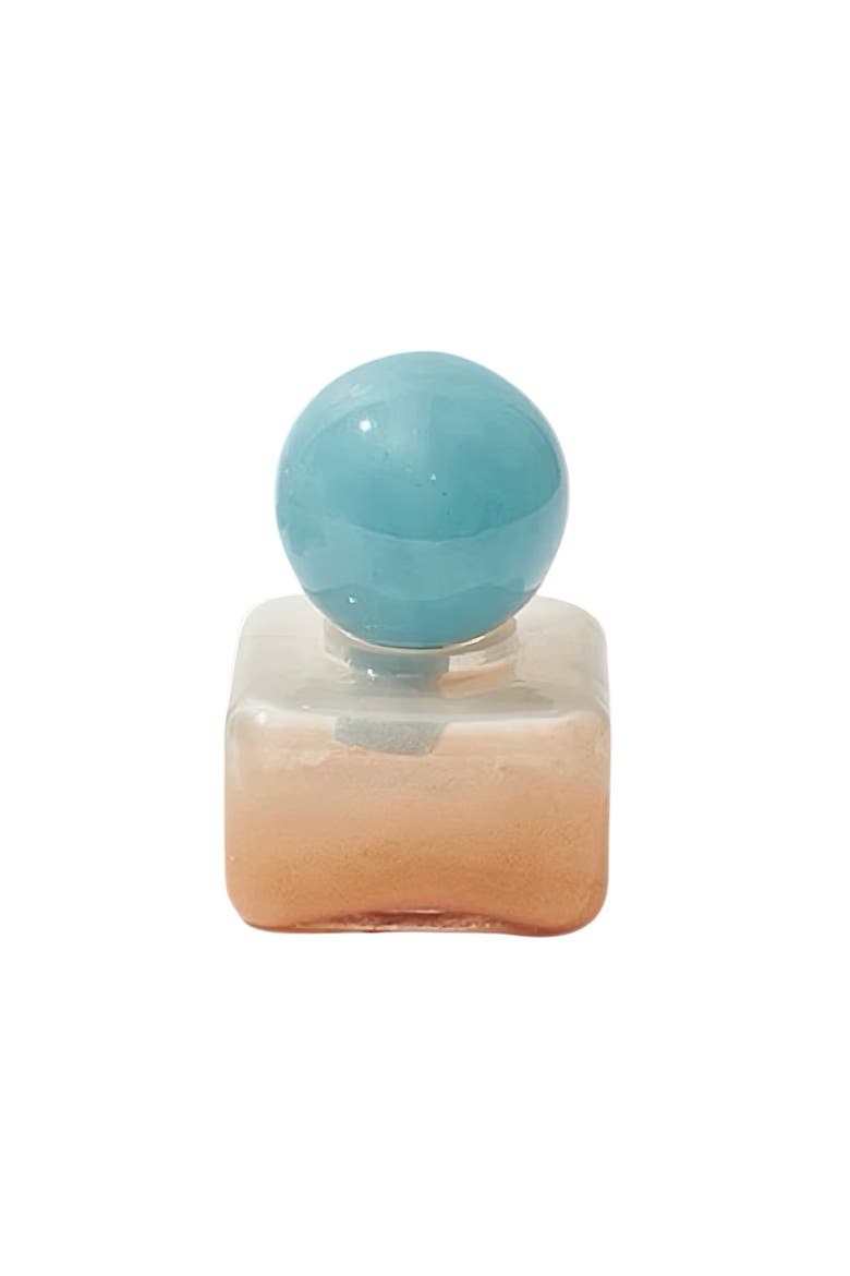 Handblown Bonbon Decorative Jar Dopamine Decor Whimsical Diffuser Bottles, Main, color, Mint & Citrus Gelato