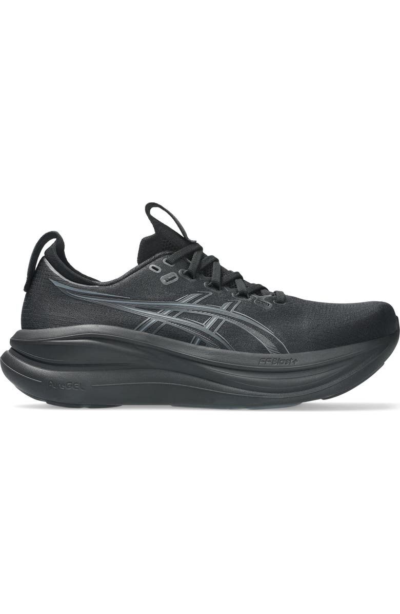 ASICS<sup>®</sup> GEL-NIMBUS<sup>®</sup> 28 Running Shoe, Alternate, color, Black/Graphite Grey