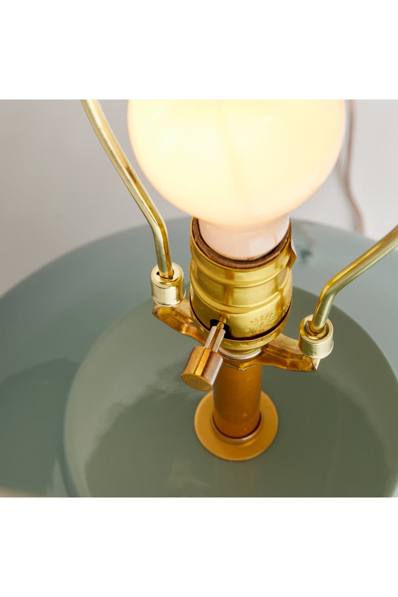 Clyde Table Lamp, Alternate, color, Green