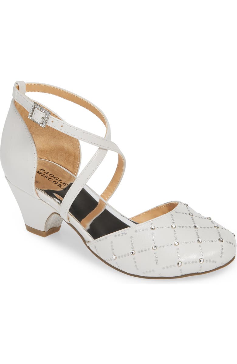 Badgley Mischka Collection Badgley Mischka Halo Embellished d'Orsay Pump, Main, color,