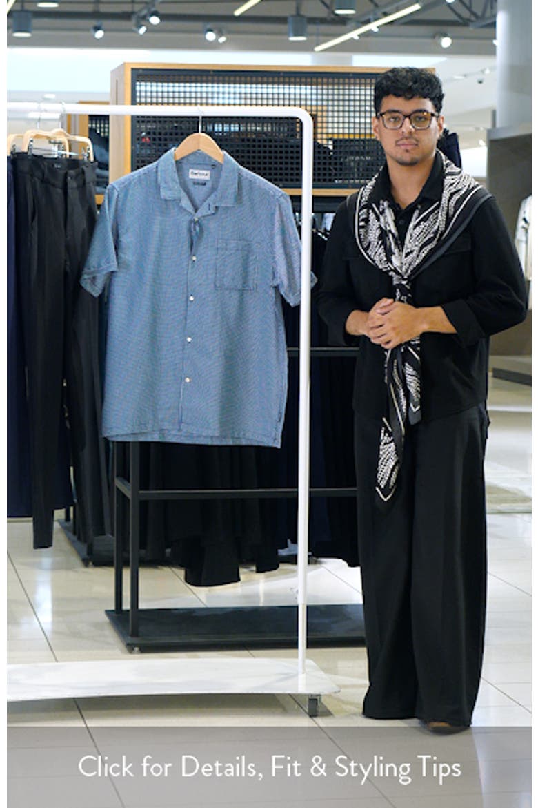 Rudbek Geo Jacquard Cotton Camp Shirt video