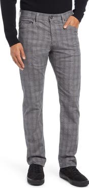 AG Everett Slim Fit Straight Leg Print Pants