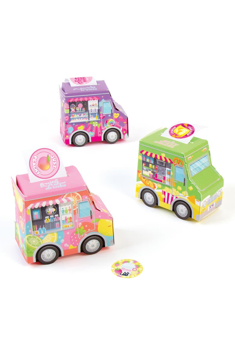 Food Truck Festival Sticker Set, Kid Age 6+, Alternate, color, Multicolored