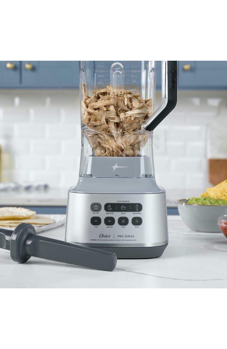OSTER Pro Series XL 9 Cup Blender Kitchen System, Alternate, color, Silver