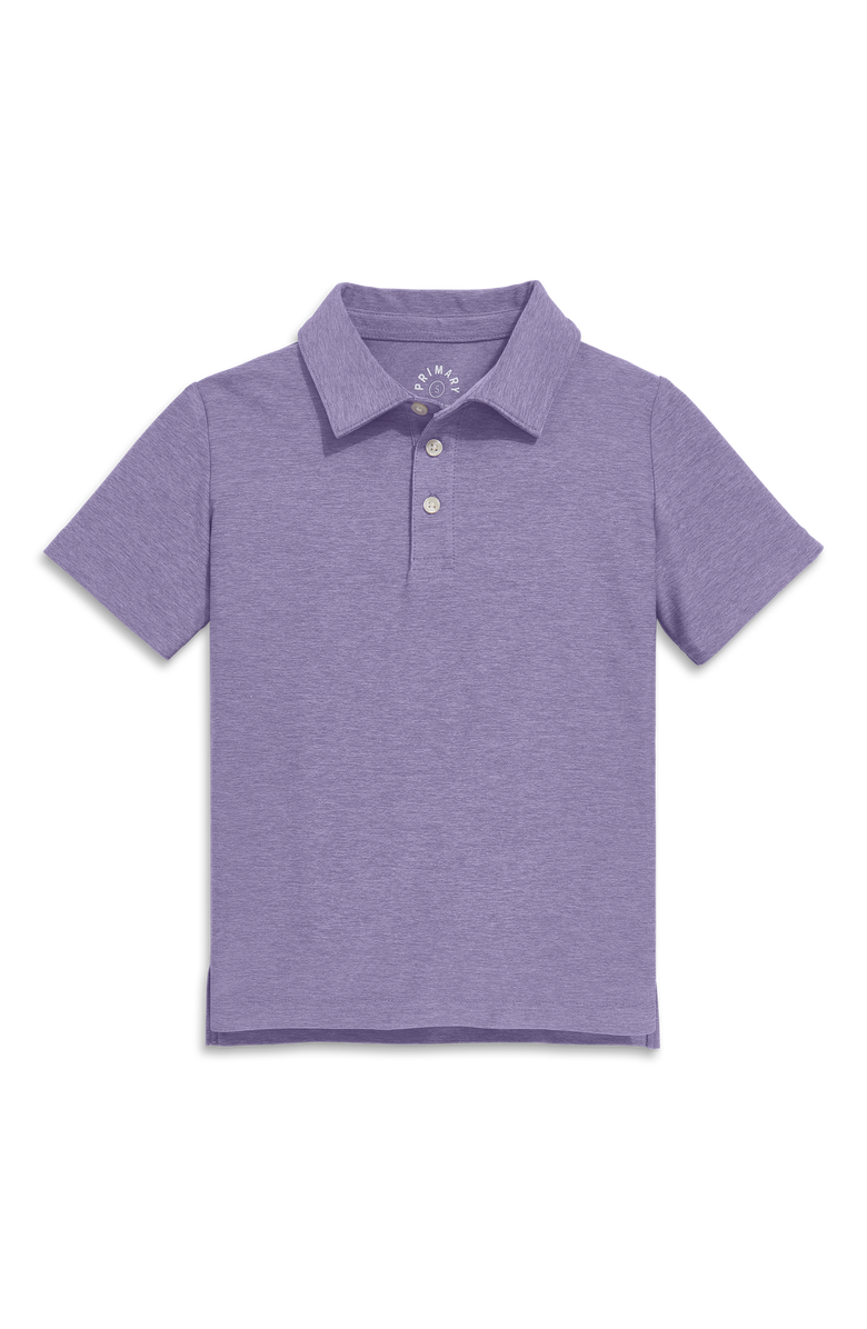 Primary Short Sleeve Flexknit Polo, Main, color, Violet
