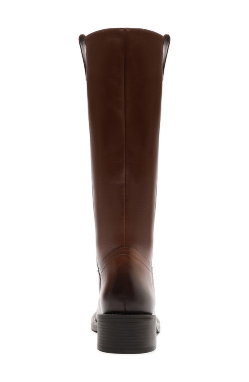 Arezzo Hadley Knee High Boot In Brown