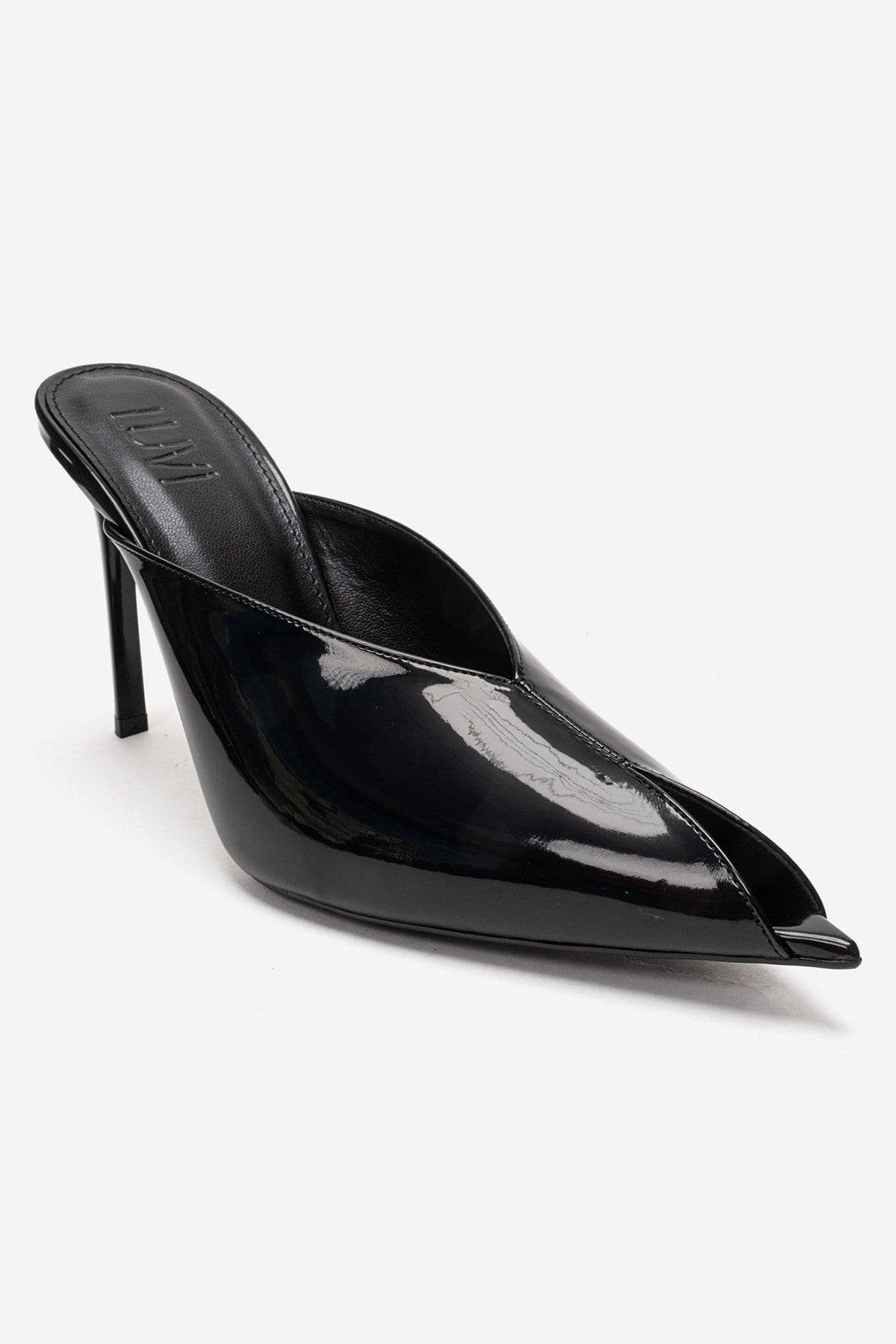 Prologue Shoes Mirena Stiletto Mule, Alternate, color, Black
