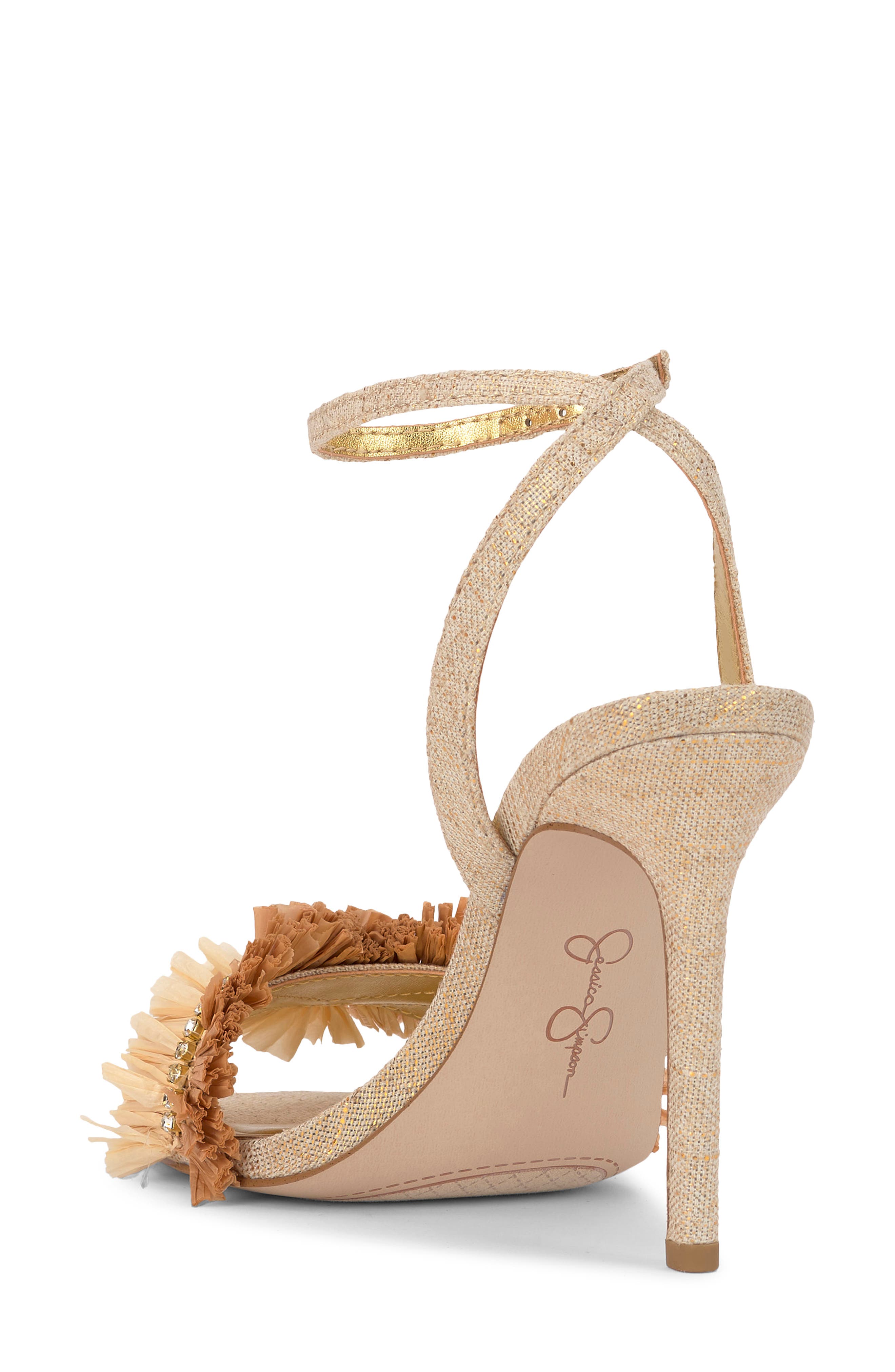 Jessica Simpson Omiena Ankle Strap Sandal, Alternate, color, Beige 01