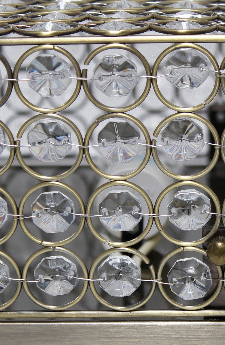 LALIA HOME Crystal Flush Mount Light Fixture, Alternate, color, 