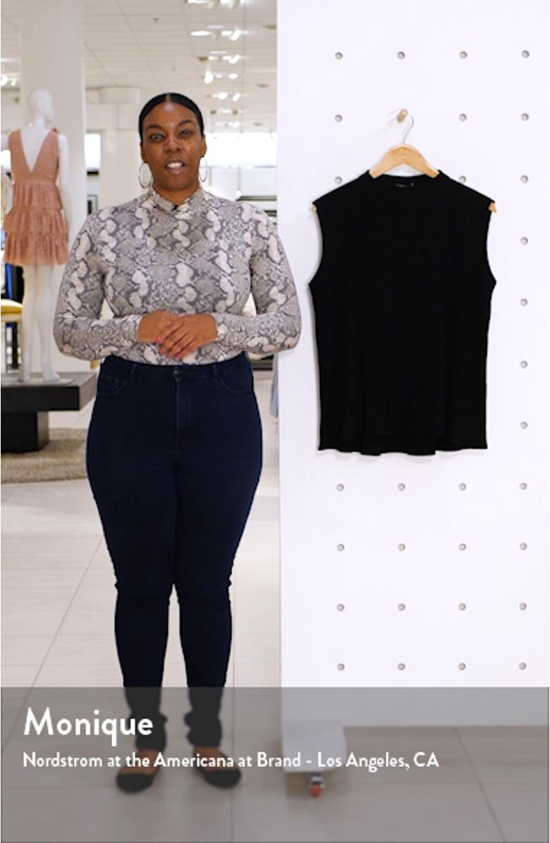 Rib Mock Neck Tank, sales video thumbnail