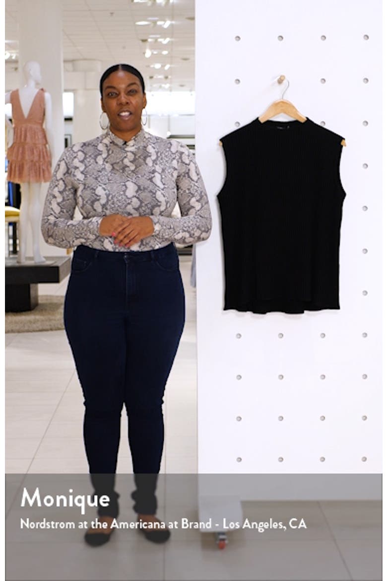Rib Mock Neck Tank video