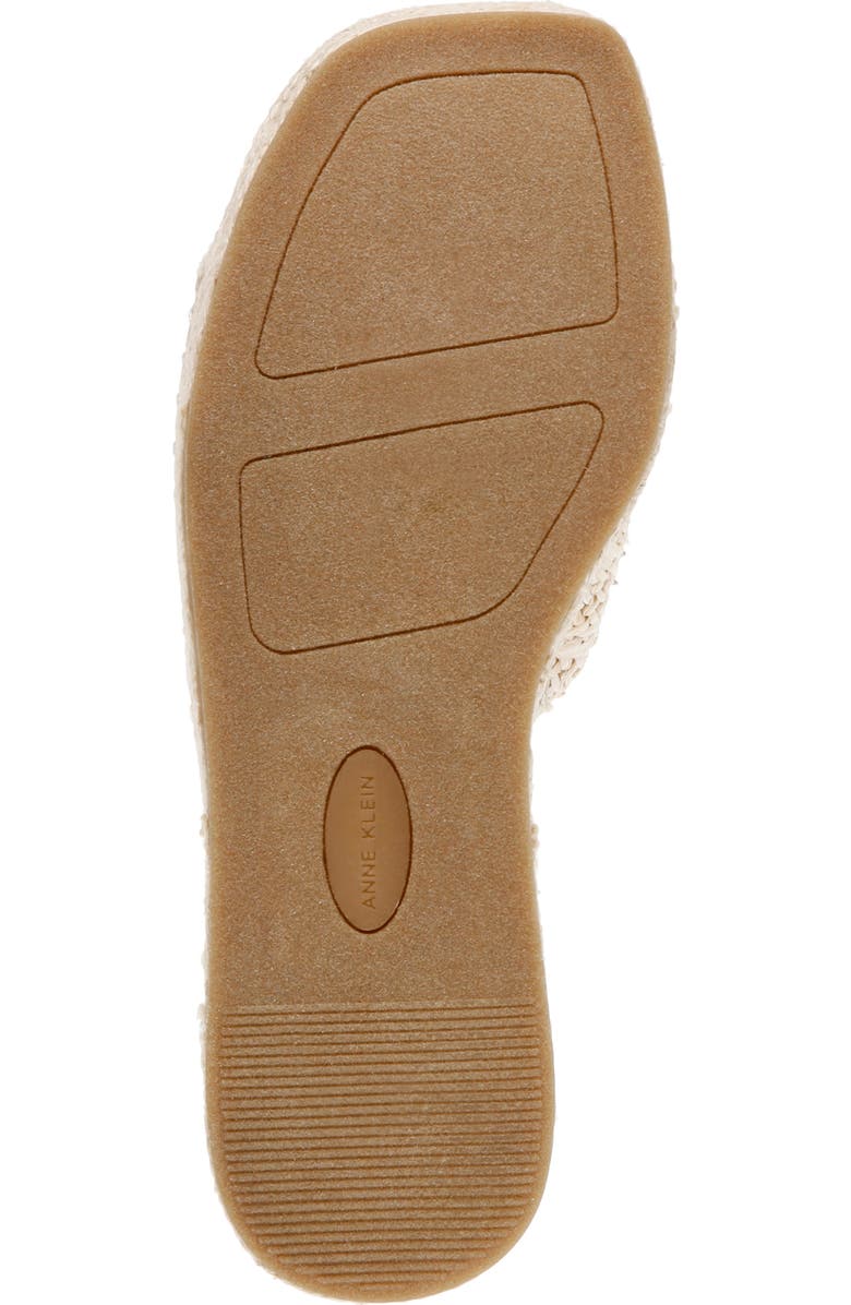 Anne Klein Crystal Espadrille Slide Sandal, Alternate, color,